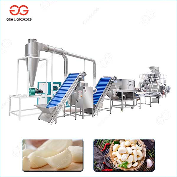 Industrial Garlic Peeling Production Line